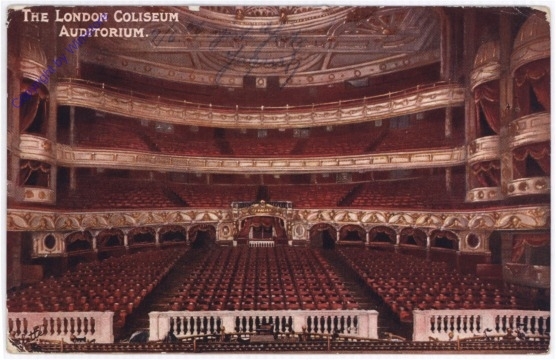 London, The London Coliseum Auditorium