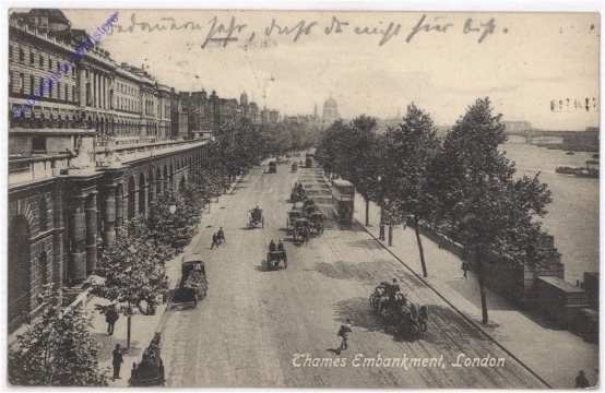 London, Thames Embankment