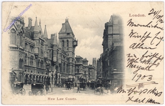London, New Law Courts