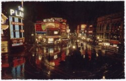 London, Piccadilly at Night