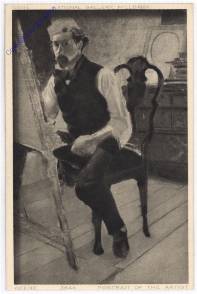 London, National Gallery Millbank, Portrait of the Artist