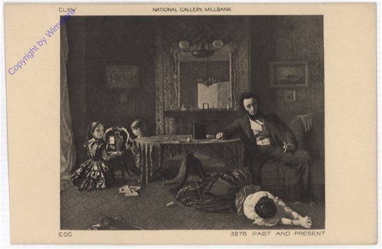 London, National Gallery Millbank, Past and Present