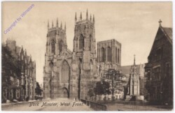 London, York Minster, West Front