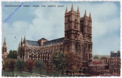 London, Westminster Abbey from the north west