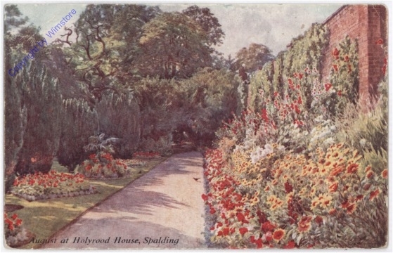 Spalding, August at Holyrood House