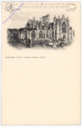 ak194101 Melrose, Abbey from the south west