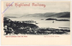 The Highland Railway, Kyle-of-Lochalsh from the west