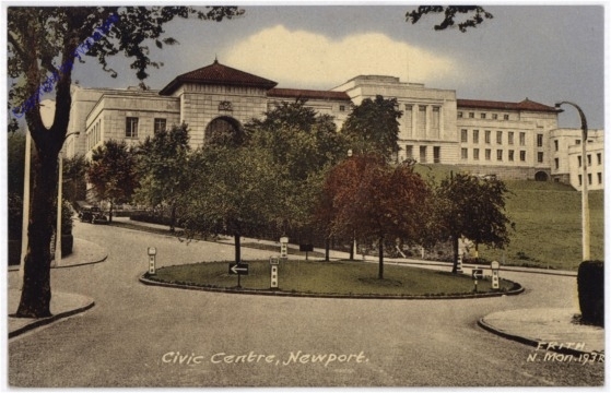 ak194140 Newport, Civic Centre