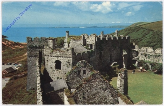 ak194141 Manorbier, Coast and Castle