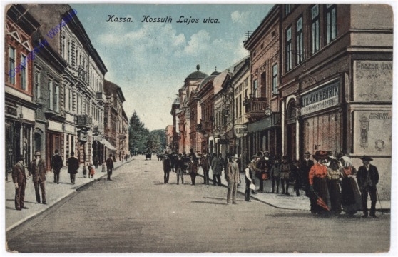 ak194142 Kassa, Kossuth Lajos utca
