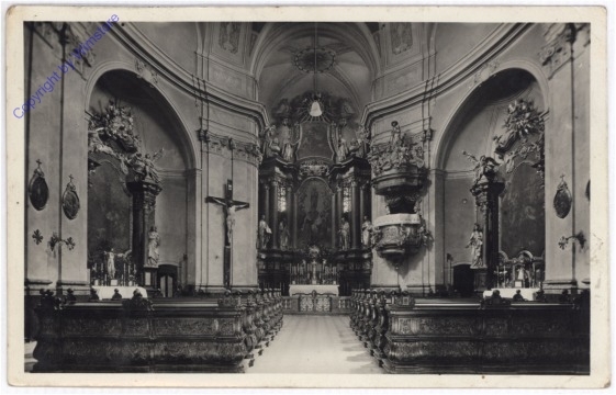 Györ, Karmelita templom belseje