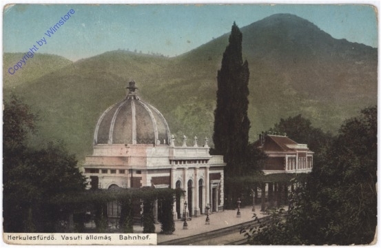 Herkulesfürdö, Bahnhof