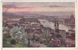 ak194318 Budapest, Blick auf die Margarethen Insel