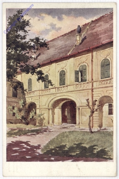 Budapest, Hof des einstigen Landesarchivs