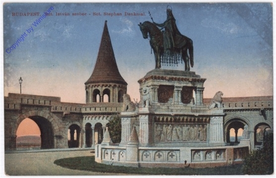 Budapest, St Stephans Denkmal