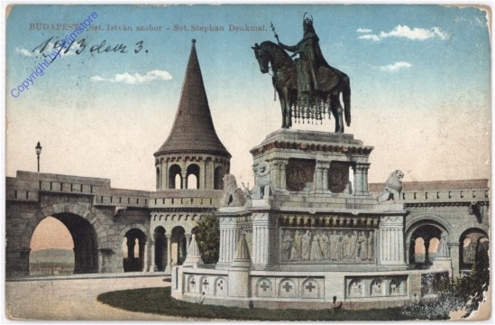 Budapest, St Stephans Denkmal