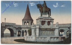 Budapest, St Stephans Denkmal