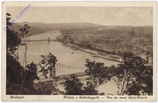 Budapest, Aussicht vom Blocksberg