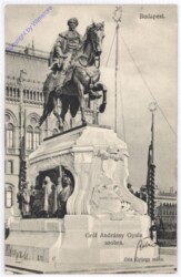Budapest, Grof Andrassy Gyula szobra