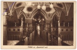 ak194344 Budapest, Fülkek az Apostolok-nal