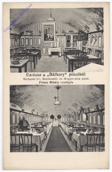 Budapest, Üdvözlet a "Bathory" pinceböl