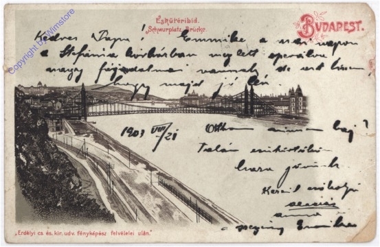 Budapest, Schwurplatzbrücke