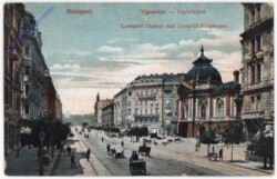 Budapest, Lustspiel-Theater und Leopold-Ringgasse