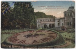 Budapest, Margareteninsel, Blumenuhr