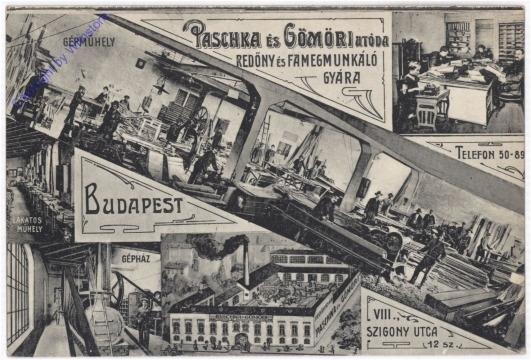 Budapest, Paschka es Gömöri Utoda