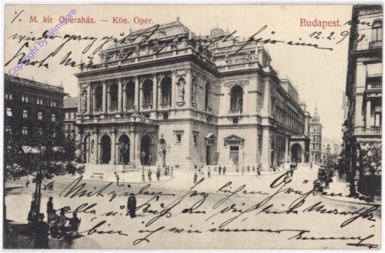 Budapest, Kön. Oper