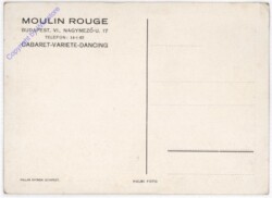 Budapest, Moulin Rouge (Dancing)