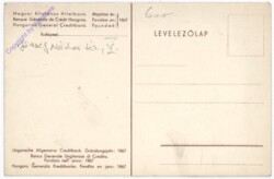 ak194390a Budapest, Ungarische Allgemeine Creditbank