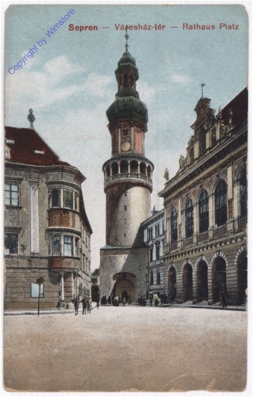 Sopron, Rathausplatz