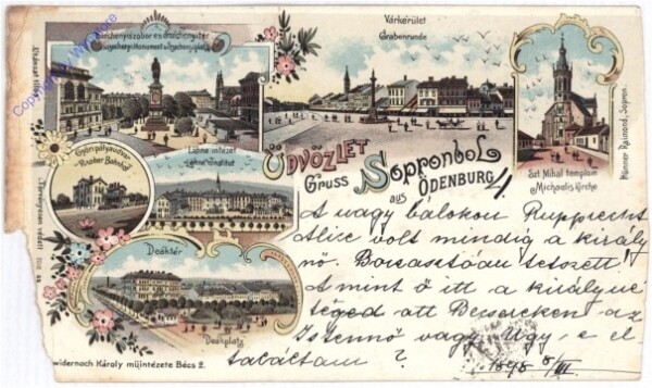Sopron, Gruss aus