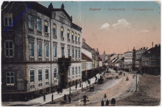 ak194481 Sopron, Grabenrunde