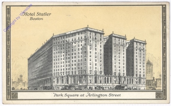 Massachusetts: Boston, Hotel Statler
