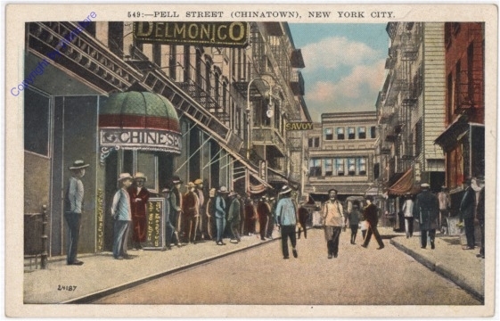 ak194542 New York: New York City, Pell Street (Chinatown)