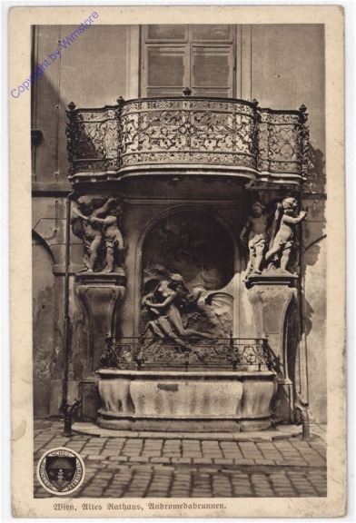 Wien 1, Rathaus, Andromedabrunnen