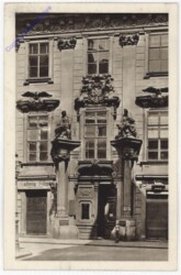 Wien 1, Rathaus, Fassadenteil am alten Rathaus
