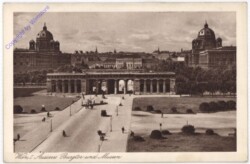 Wien 1, Hofburg, Äußeres Burgtor und Museen