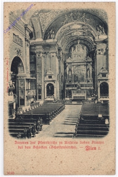 Wien 1, Schottenkirche, Inneres