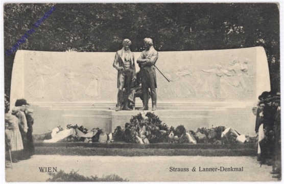 Wien 1, Strauss & Lanner-Denkmal