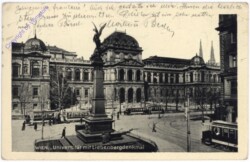 Wien 1, Universität mit Liebenbergdenkmal