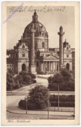 ak194639 Wien 4, Karlskirche