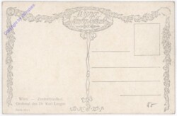 Wien 11, Zentralfriedhof, Denkmal des Dr. Karl Luegere