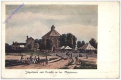 Wien 20, Jägerhaus und Kapelle in der Brigittenau