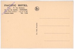 Ostende, Pacific Hotel