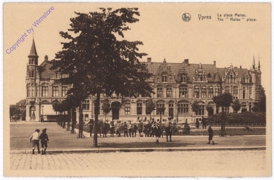 Ypres, La place Malou
