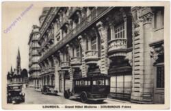 Lourdes, Grand Hotel Moderne