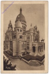 Paris, La Basilique du Sacre-Coeur